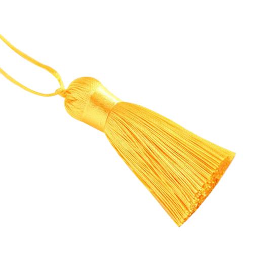

5 см кисточка кулон отделка ремесла брелок сумка подарок DIY ювелирные изделия аксессуары жёлтый