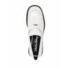 Ferragamo Nyx 30 Patent Leather Loafers White