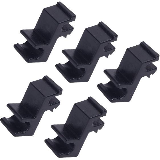 5 Stück Stützstangen-Clips Set, Abdeckung Zugstangen-Haken, Ersatzteile Kompatibel für Undercover Hard Folding Ladefläche
