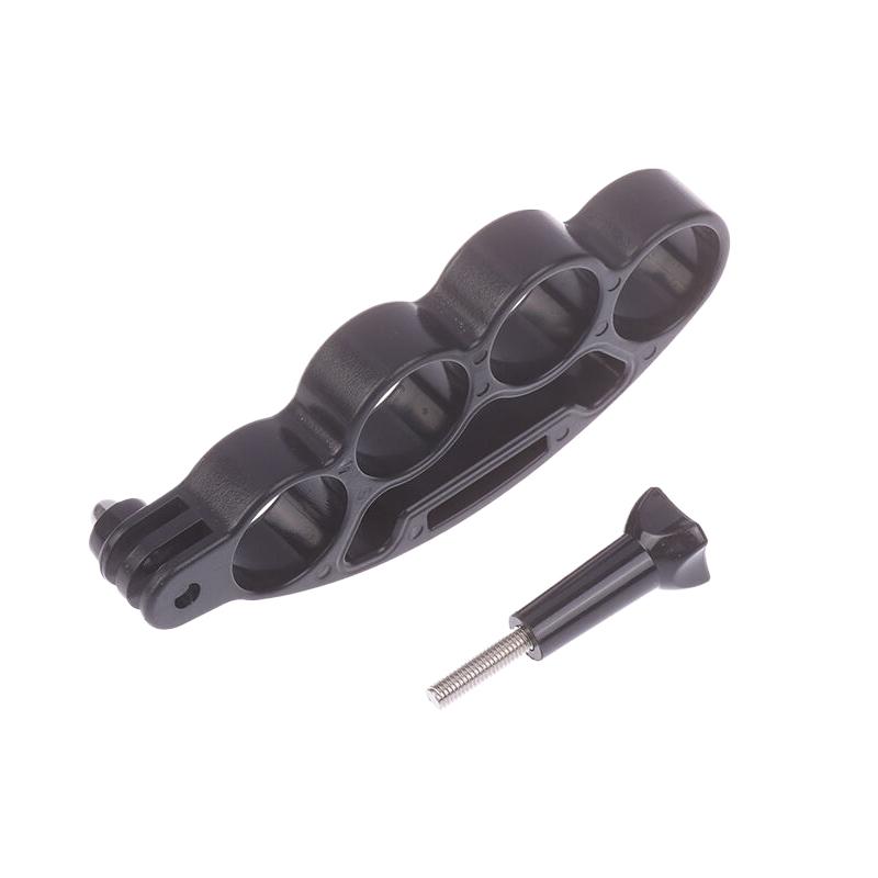 1Set Black ABS Selfie Bracket Finger Grip Ring For Handheld Camera Accessory Compatible With 6 7 5 4 3 - Camera Holder