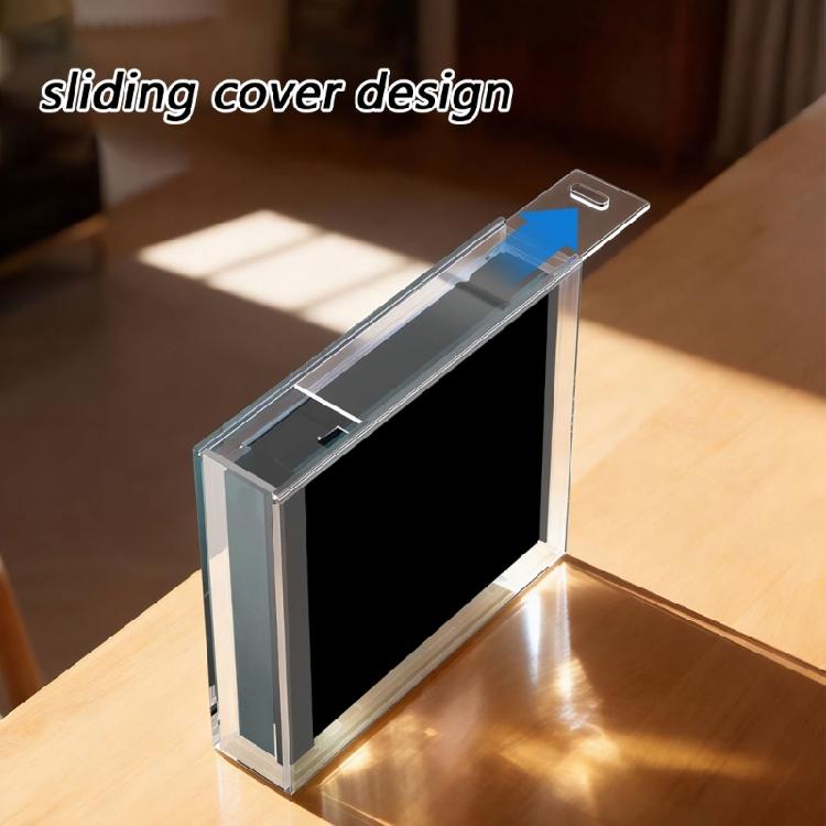 Modern Wall Mount CDs Display Case For Double Triple Disc Jewel Case Acrylic Holder Easy Installation For Indoor