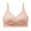 New Latex Underwear One Piece Seamless Bra for Women Without Steel Ring Gathering Comfortable Bra