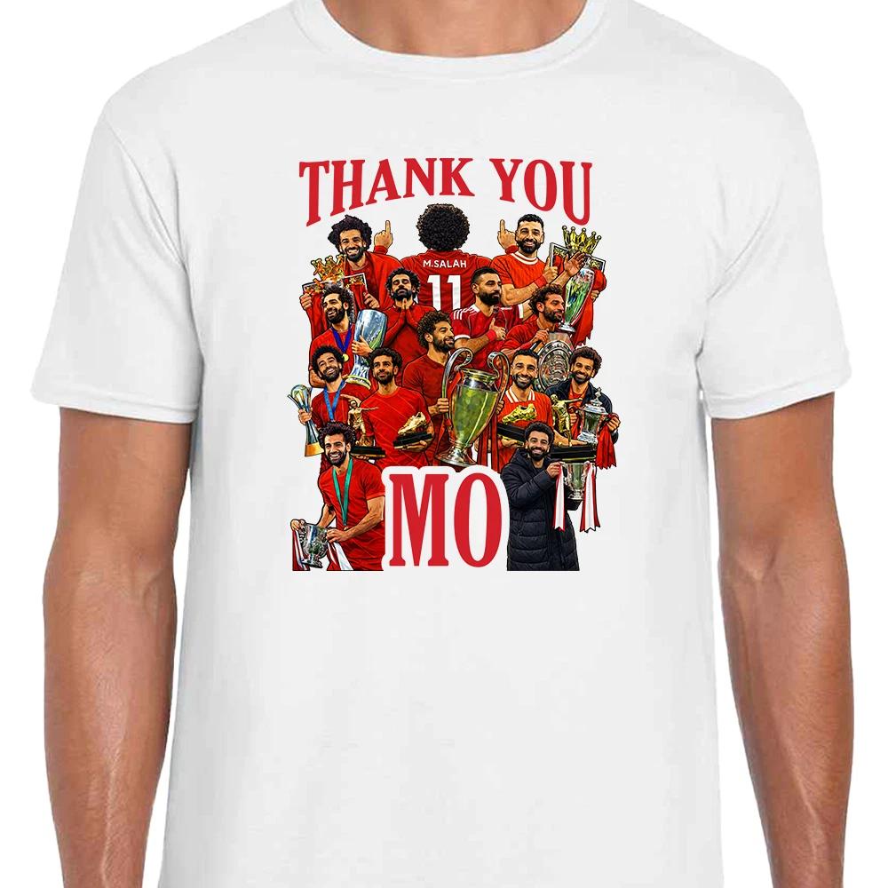 Thank You Mo Adult T-Shirt Tee S-2XL Mo Salah Tee Liverpool Fans T-Shirt Gift M