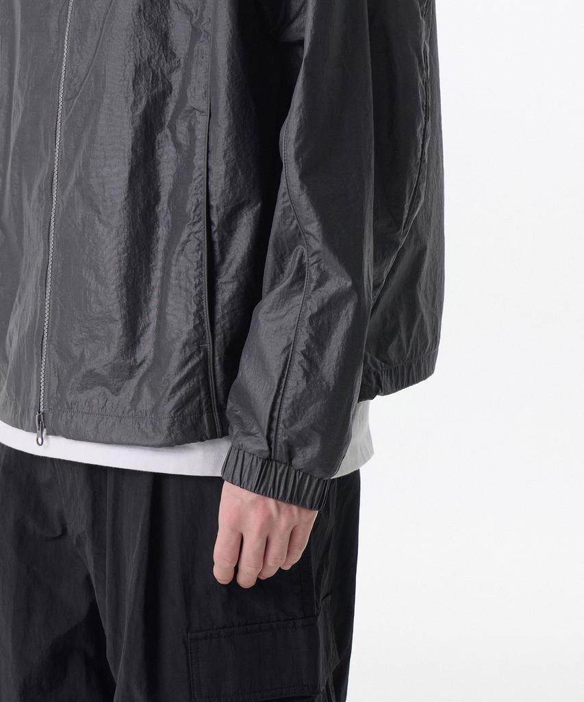Musinsa Standard Glossy Crease Windbreaker Jacket [Grey]
