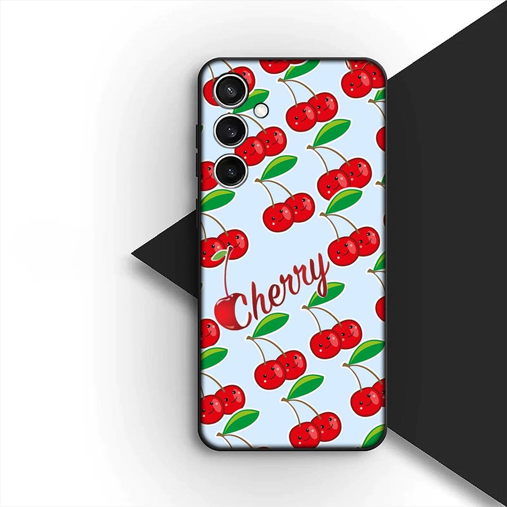 Cover for Xiaomi Poco C75 C65 C85 X7 X6 M8 F7 F8 Ultra F6 Pro Casing Phone Case Cherry Fruit Summer Strawberry Cherries