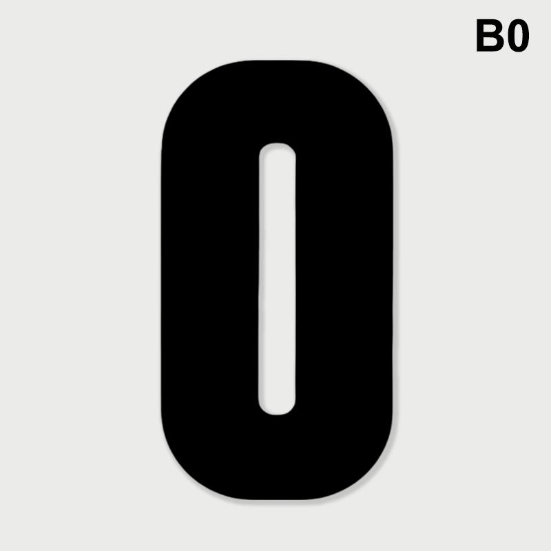 Trash Can Dustbin Number Sticker Self Adhesive Wheelie Bin Stickers Garage Decals Diy Free Combination Weatherproof