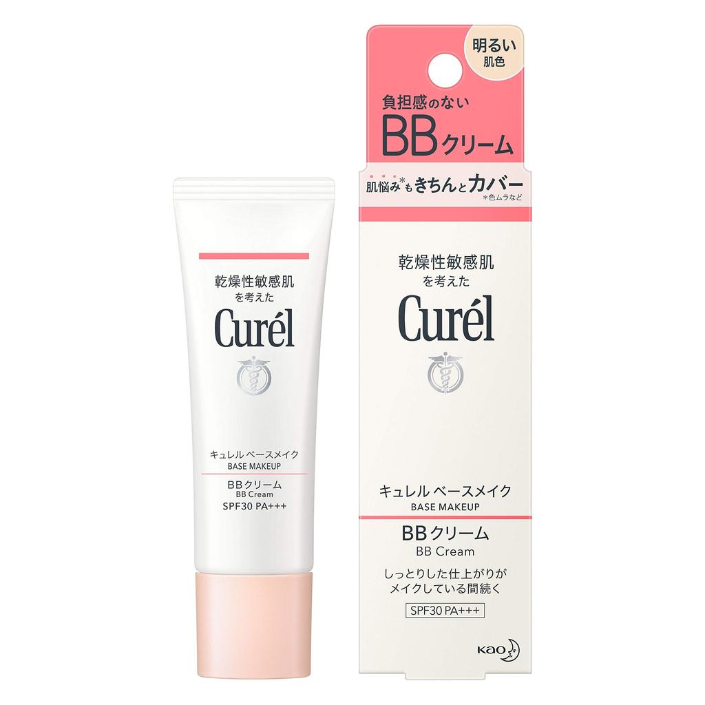 Curel BB Cream for Bright Skin Tone 35g - Base Makeup (1 Count)