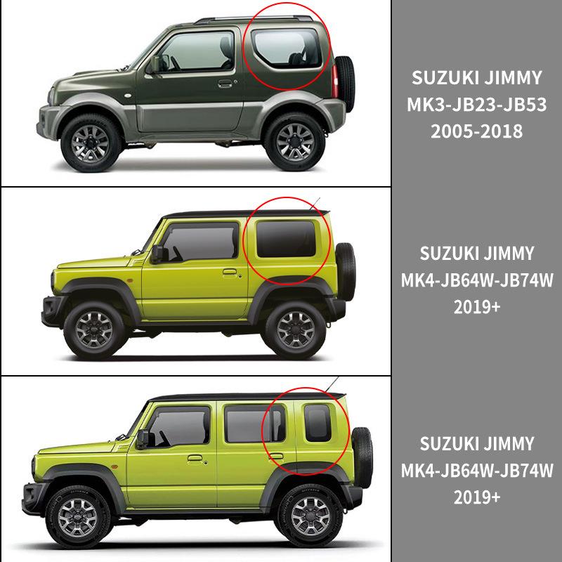 Suzuki Jimny Window Visor