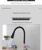 Hot Selling Kitchen Faucet: Silicone Flexible Hose, 360° Rotating Stainless Steel, Cold and Hot Water
