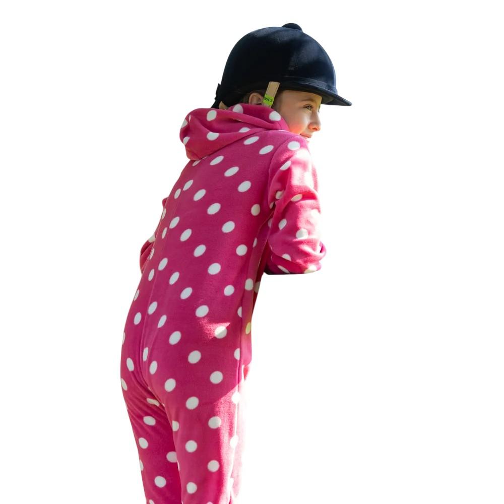 Supreme Products Childrens/Kids Dotty Fleece Jumpsuit