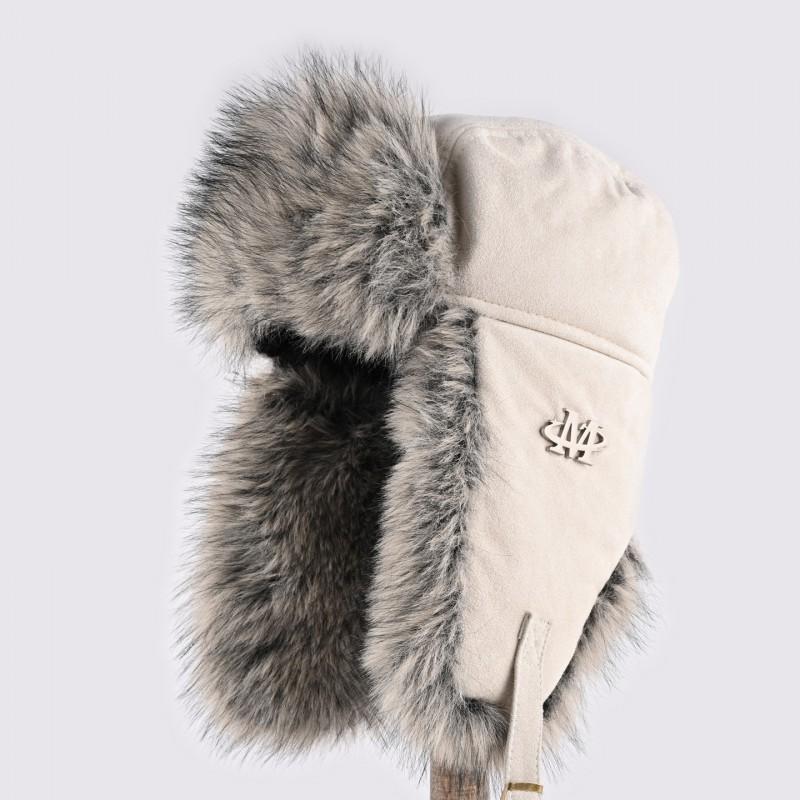 Unisex Fleece Lined Winter Beanie Hat With Ear Protection Windproof Outdoor Cycling Cold Weather