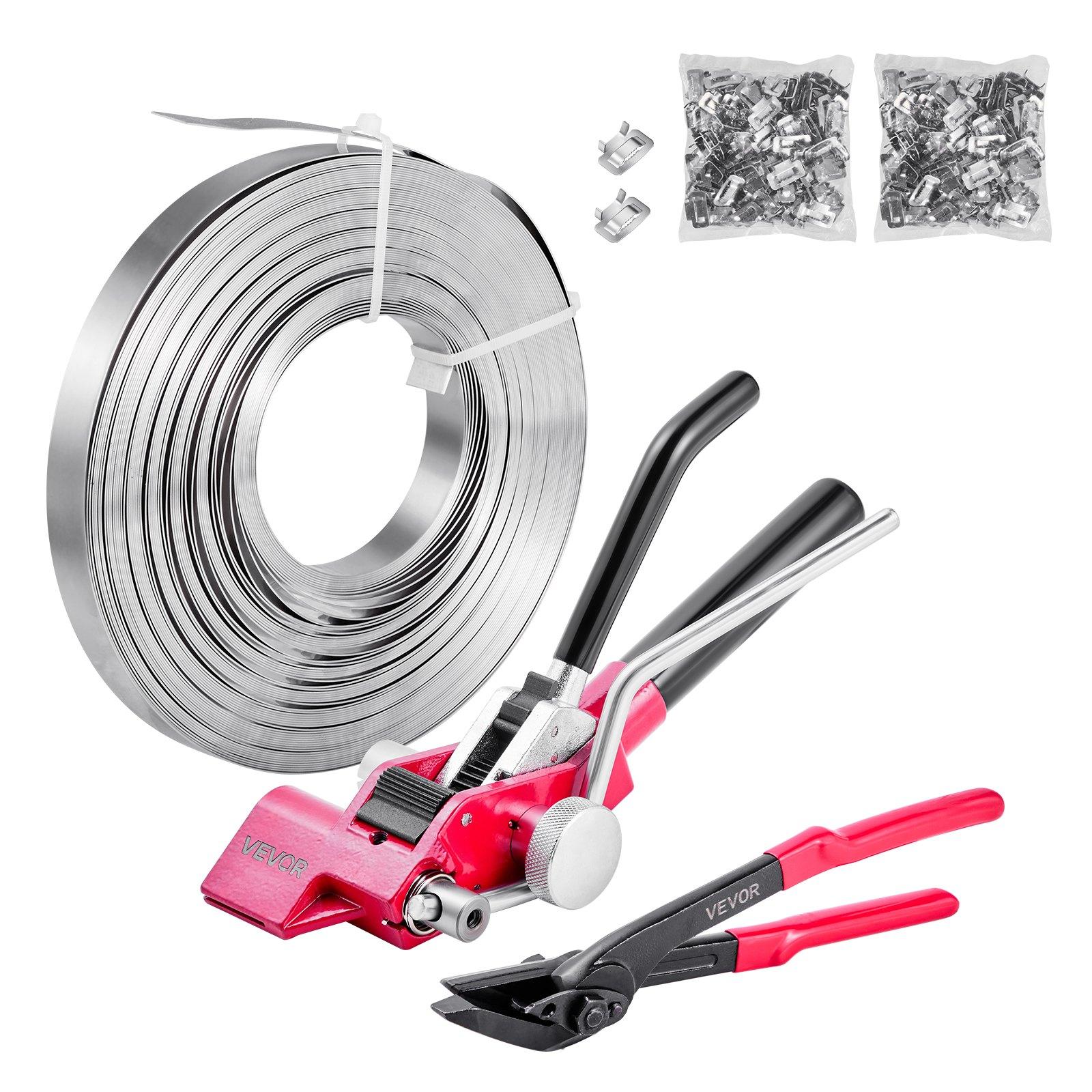 VEVOR Steel Banding Strapping Kit, Heavy