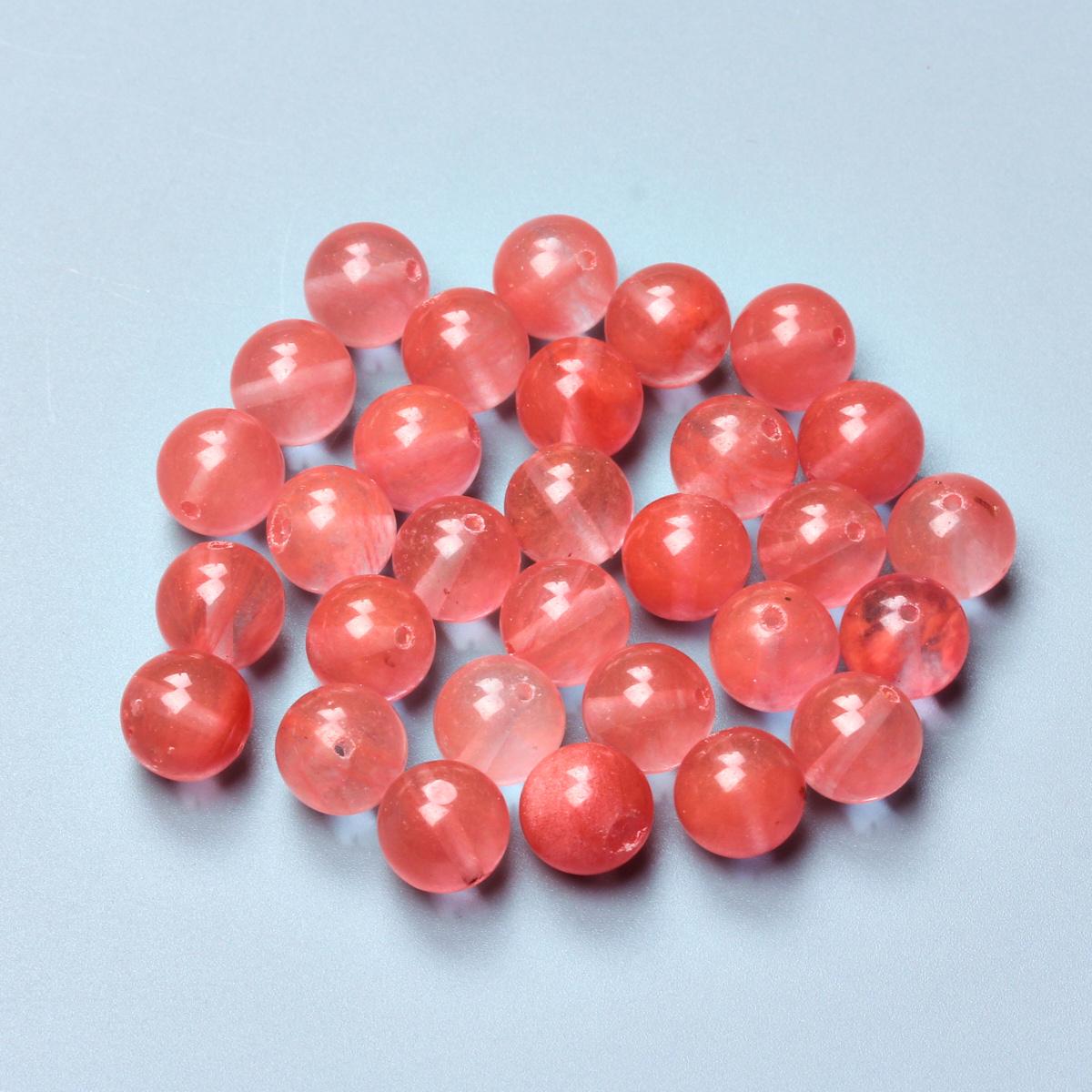 

Товары для вечеринок Натуральный камень 4-12 мм для изготовления ювелирных изделий Аксессуары для бисера 60-20 шт. Браслеты Модные свободные бусины DIY Ручная работа Круглые 10mm 30Pcs