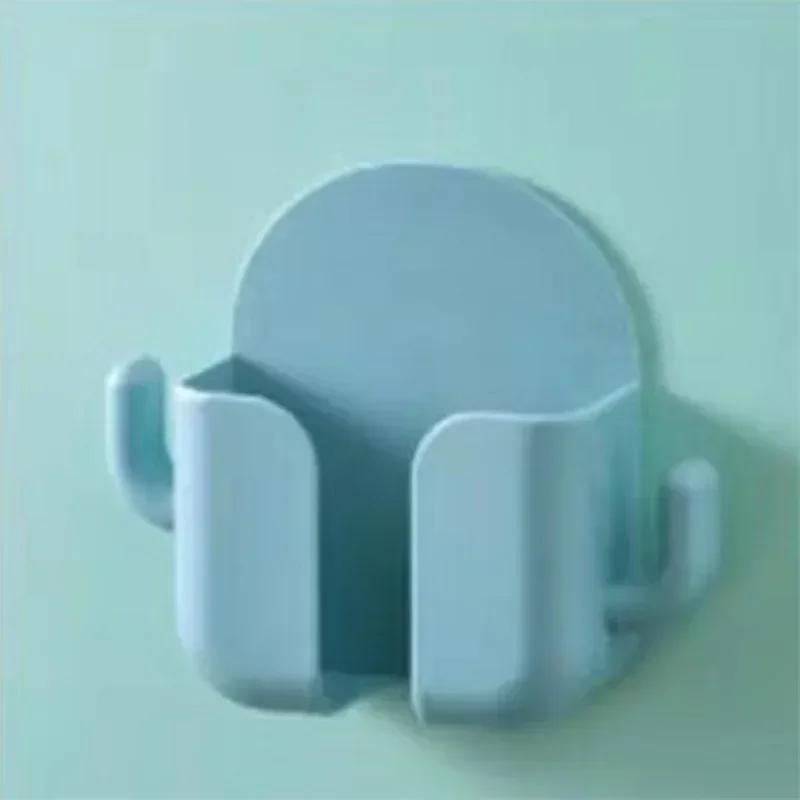 Wall-mounted Stand for Mobile Phone, Locker with Remote Control, Power Outlet, Shower, Bed, Bedroom, Multi-function Stand Racks