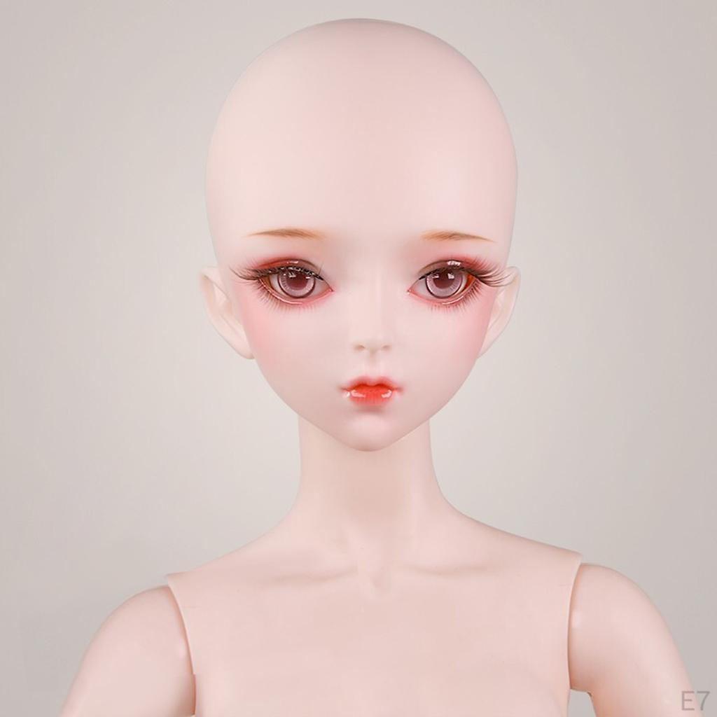 1/ Ball Joint Doll Head with Make Exercise Parts Children'