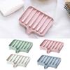 Bathroom Soap Dish with Drain Hole Multipurpose Shower Soap Tray Space-saving Soap Storage Box Waterproof Durable Holder