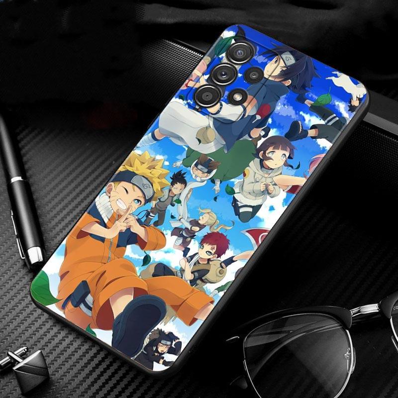 Coque de téléphone dessin animé Naruto Fox Level, étui pour Samsung Galaxy A12 A 12 A52 A51 A71 A72 A11 A13 A02s A02 A32 A31 A21s A52s
