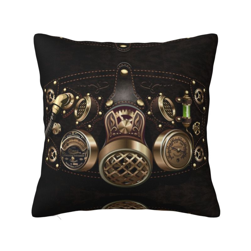 Cockpit Six Dials Flight Simulator Pilot Nordic Pillow Cover Home Decor Airplane Aircraft Car Cushion