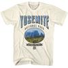 Nationalparks Yosemite Natürliches Erwachsenen-T-Shirt Unisex-T-Shirt