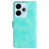 YX0030 For Xiaomi Redmi 13 5G/13 4G Case Smile Imprinted Wallet PU Leather Flip Cover