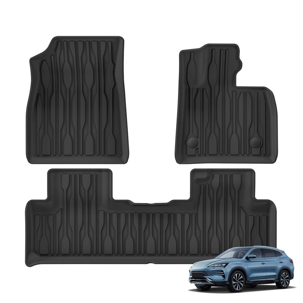for BYD Sealion 6 2024-2026(Super Hybrid Version)Car Floor Mats Protective Mat Accessories Cargo Liner Only Fit Right Hand Drive
