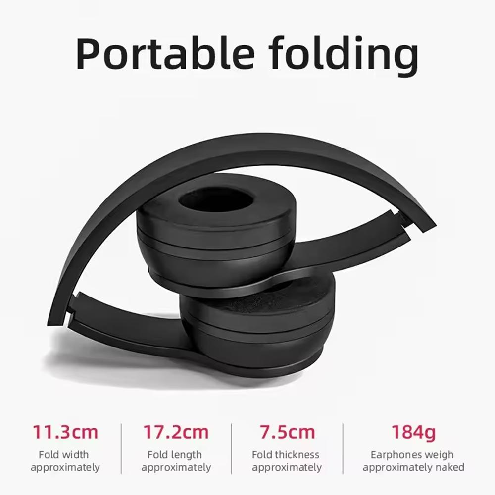 Xiaomi P47 Wireless Headphones Bluetooth 5.0 Earphones Foldable HIFI Stereo Bass for Music Gaming Kid Girl Earphone for Smartphone