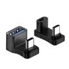 100W Type-C Otg Adapter Shape Resolution 10Gbps Data High Speed 4K Transfer U 180 Degree Angled