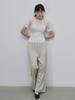 PLATDUJOUR Wide Banding Pants (Mint)