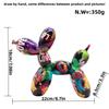 Creative Graffiti Balloon Dog Ornament for Home Décor: Artful Figurine for Study, Wine Cabinet, and TV Stand