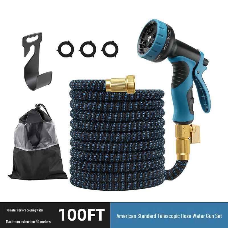 High Pressure Explosion-Proof Retractable Garden Hose with Spray Gun