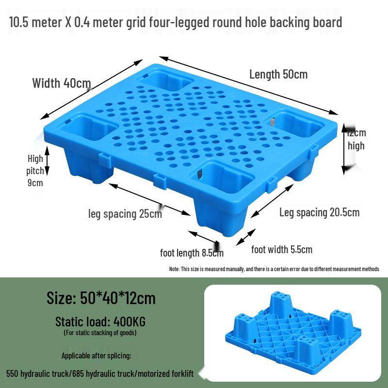 Moisture-Proof Plastic Forklift Pallet Platform Tray