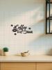 Vintage Metal Tin Coffee Sign Wall Decor Industrial Farmhouse Kitchen Cafe Art