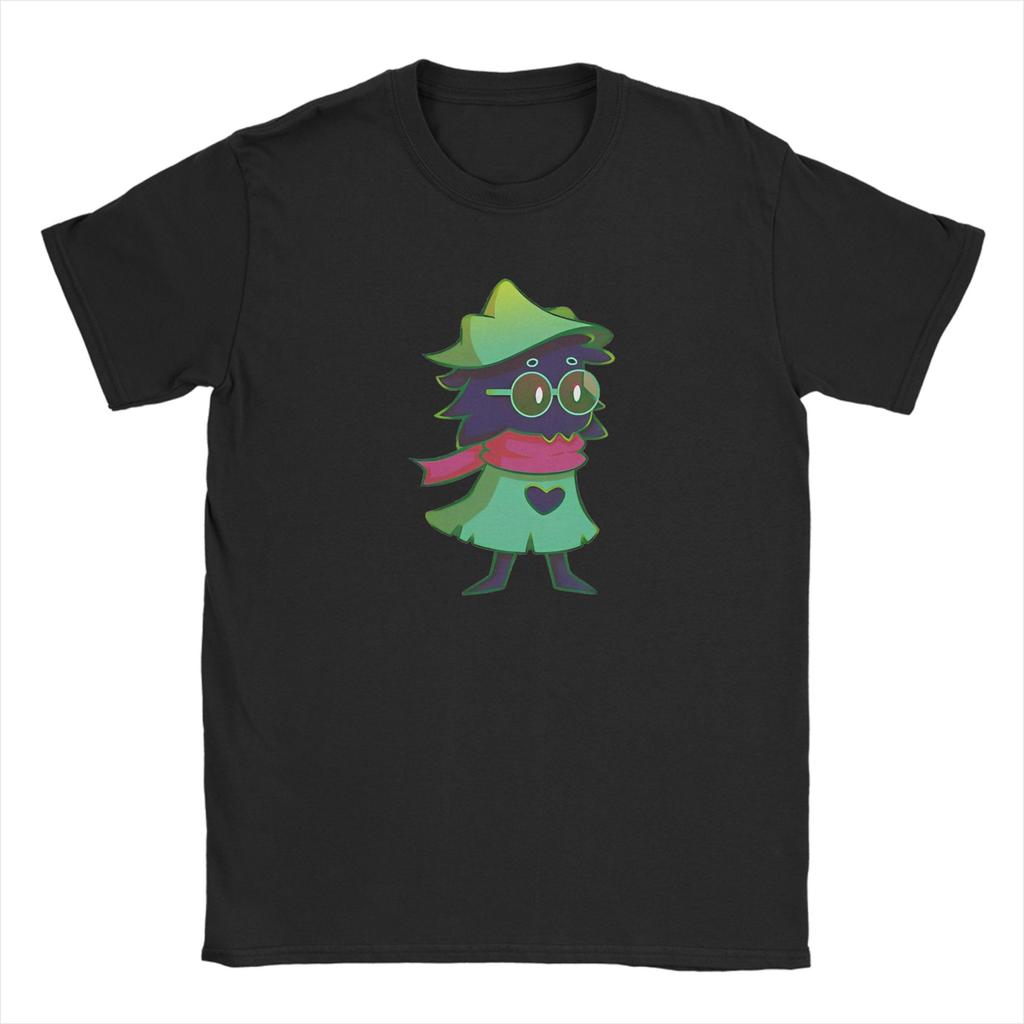 Deltarunes 100 Cotton T Shirt For Unisex Summer Ralsei Aesthetic T Shirts Oneck Popular Tee Shirt Oversized Design Tops