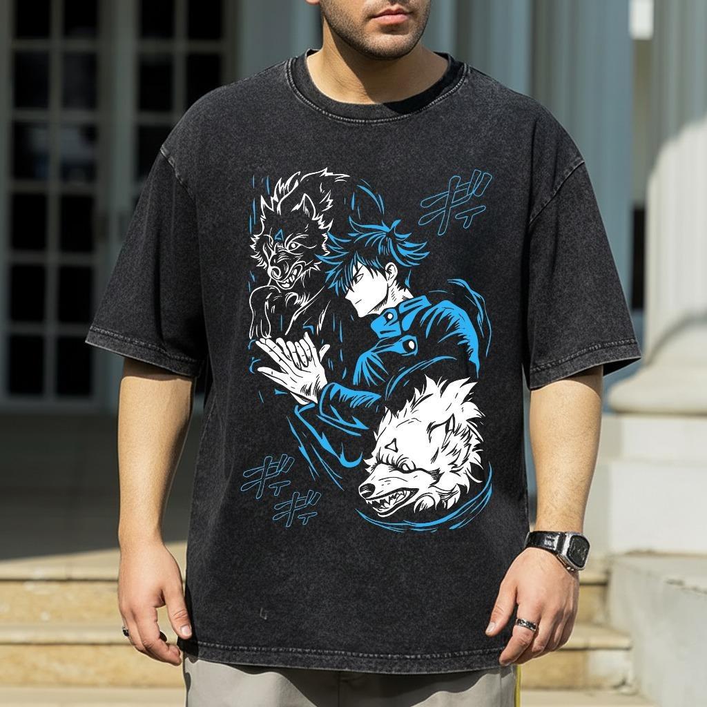 Vintage Anime Jujutsukaisen Shirt Dark Anime Tee Japanese Anime Shirt Anime Graphic Gift for Anime Lover Unisex Anime Graphic XL