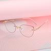Anti-blue Light Glasses Cat Eye Metal Eyewear Women Men Exquisite Sweet Eyeglasses Blue Light Blocking Man Lady Computer Eyeglas