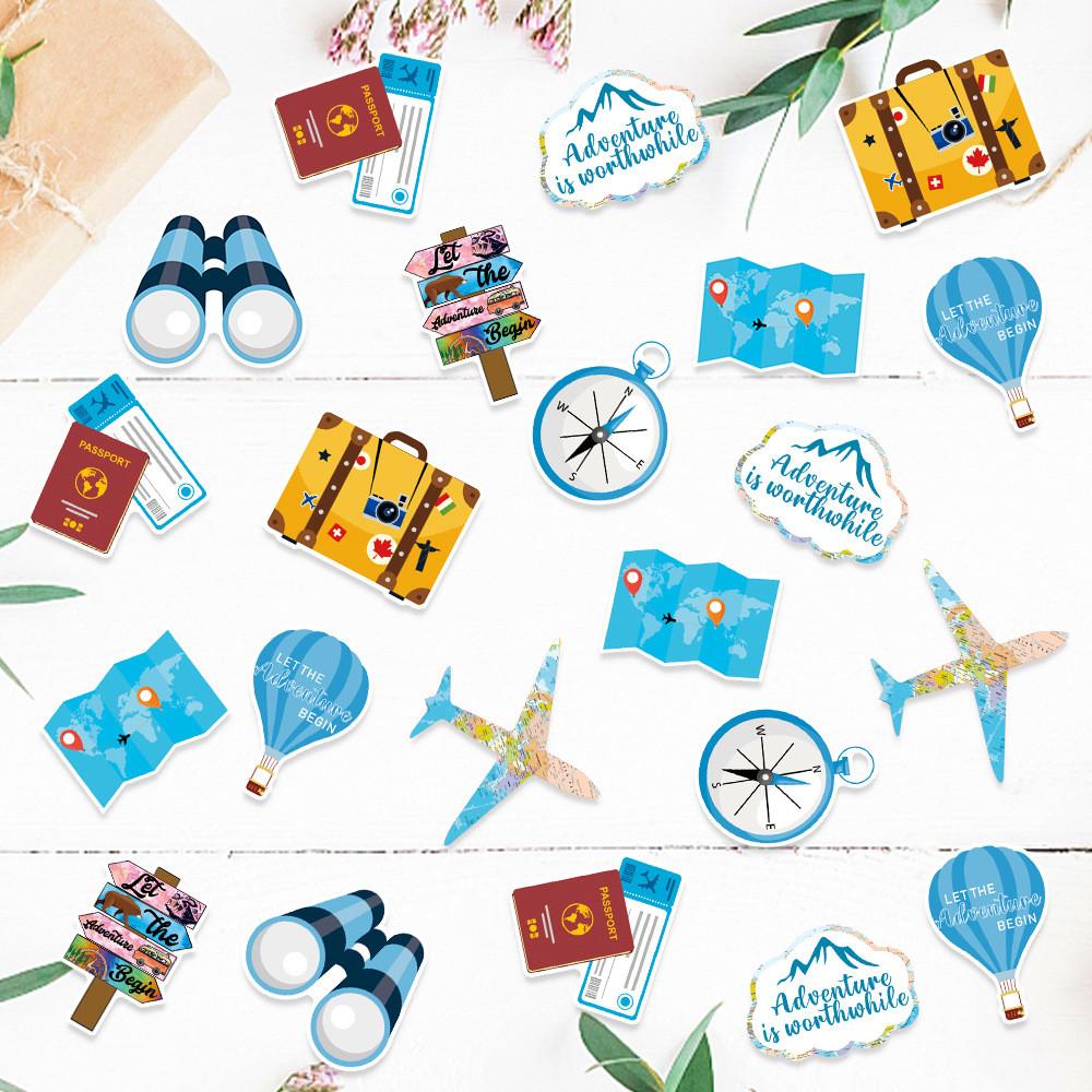 Airplane Hot Air Balloon Pattern Confetti Retirement And Graduation Party Decor