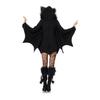 New Black Evil Vampire Bat Demon Costume Cosplay Vampire Demon Costume