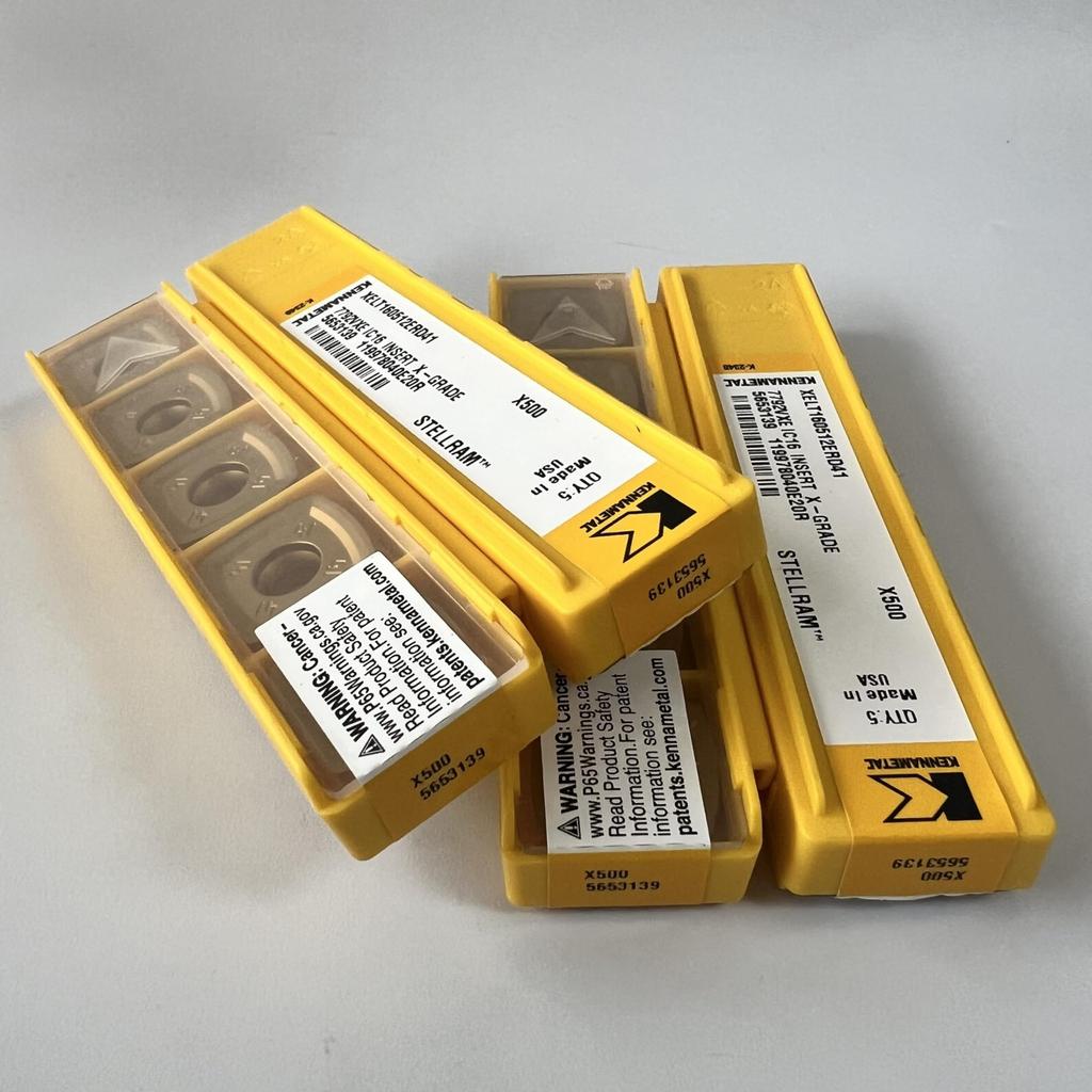 KENNAMETEL / XELT160512ERD41 X500 / Carbide CNC Blade 10 Pcs