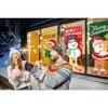 Merry Christmas Hanging Flag Ornaments Cute Shapes Xmas Gifts For Home Walls Windows Door Decoration