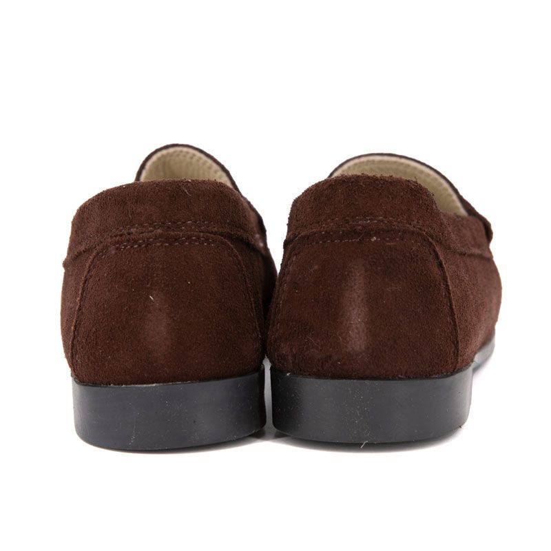 Mocassin 97 158 croute velour 448 marron fonce t36-41 Femme XAVIER DANAUD