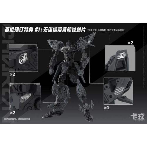 Kikaku Kogyo 1/100 CHARON Mecha Gepanzerter Beweglicher Zusammengebauter Plastikmodell