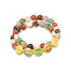 Fashionable Glass Bead Bracelet Inspire by Five Wealth God for Business Professional and Fashion Enthusiasts Wear