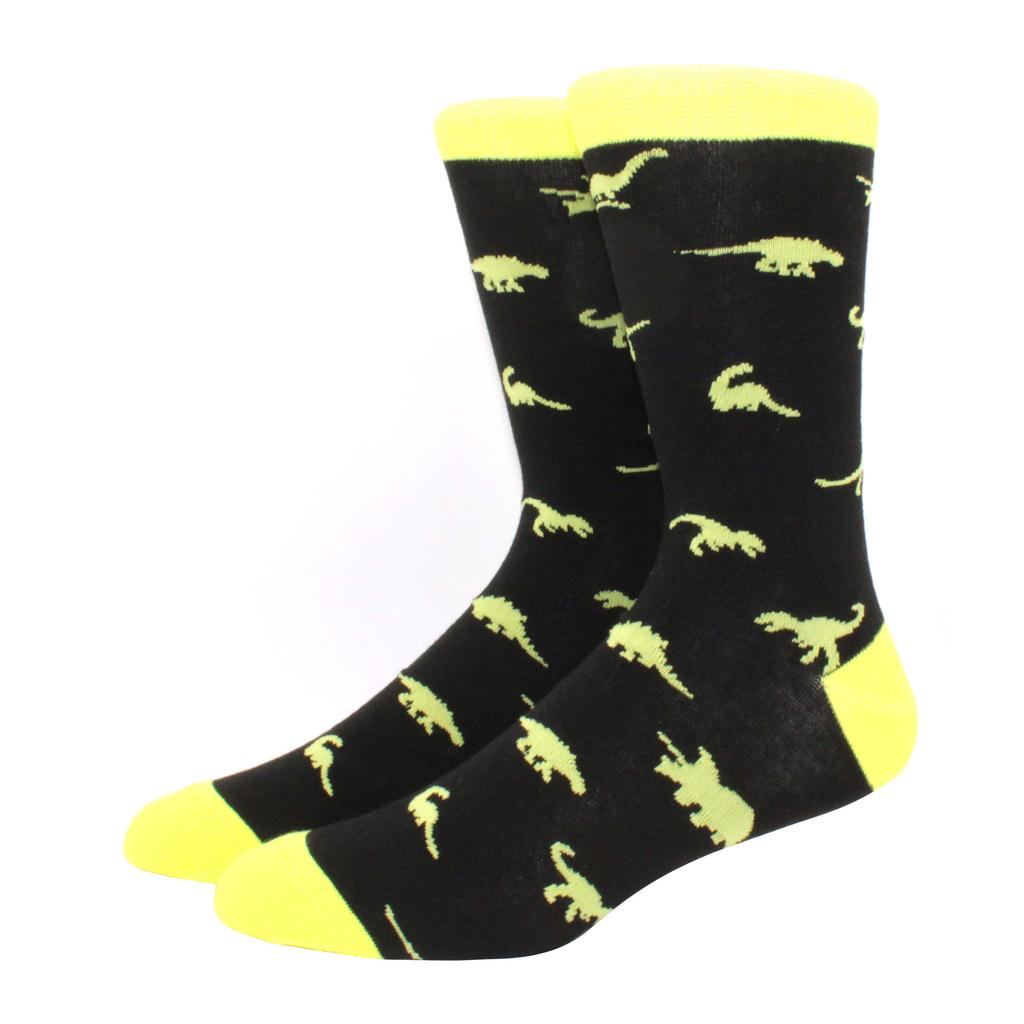 Men Socks Cotton Funny Alien Socks for Man Women Novelty Casual Dressing Color Crew Socks for Happy Wedding Accessories Gift
