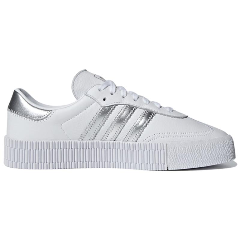 Adidas Women's Sambarose 'Cloud White Silver' Women's Sneakers EE9017
