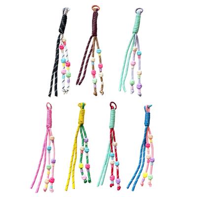 Multipurpose Key Holder Cord Bright Color Woven Keychain Cord Phone Lanyard for School Bags Handbags and Mobile Phones