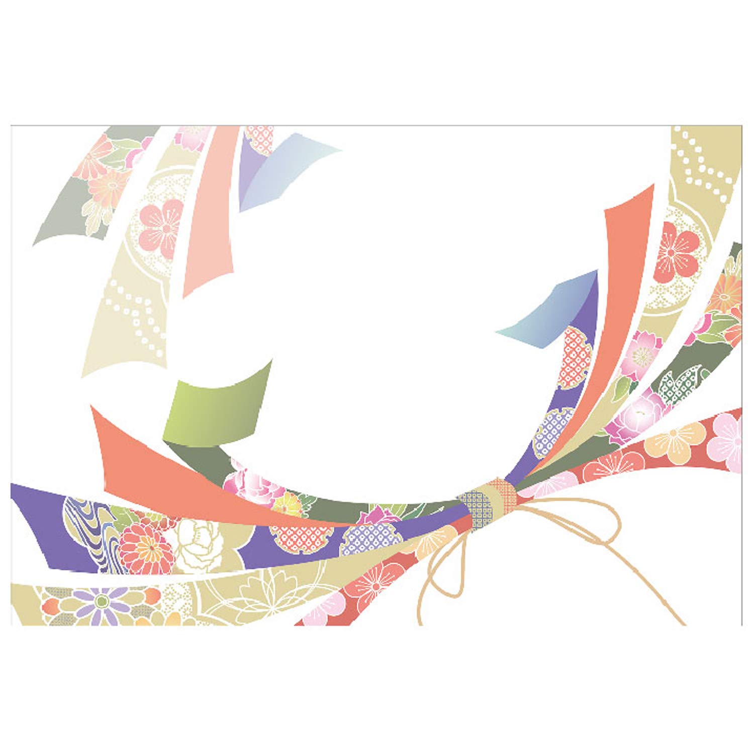 Nagao Bundled Noshi Set of Made in Product Number 222717 Placemats, Design, Gorgeous, 26x38cm, 100, Japan,