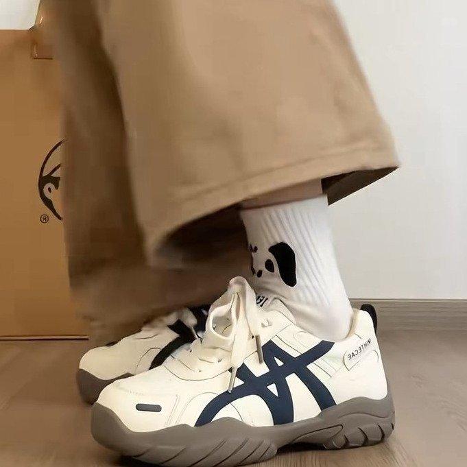 Retro platform German training shoes women's 2025 autumn new Forrest Gump shoes casual versatile outdoor non-slip mountaineering sports shoes