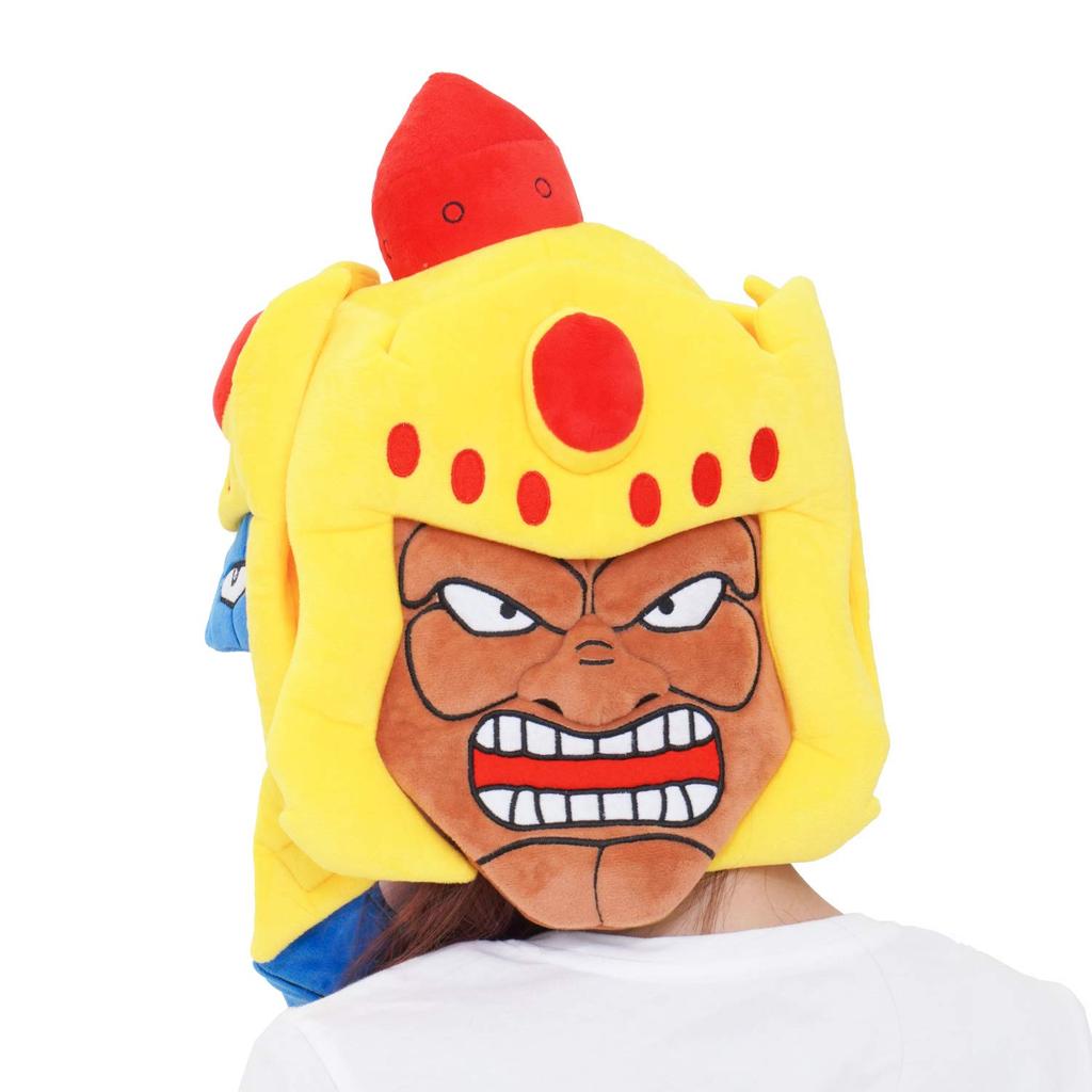 SAZAC Fleecové Kigurumi Deluxe Čepice Dospělý Kinnikuman Volná Velikost [Ashuraman]