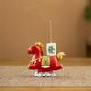 Funny Zodiac Pony Incense Burner Resin Pony Shape Incense Stick Holder 2026 Horse Year New Year Ornamental Indoor Incense Burner