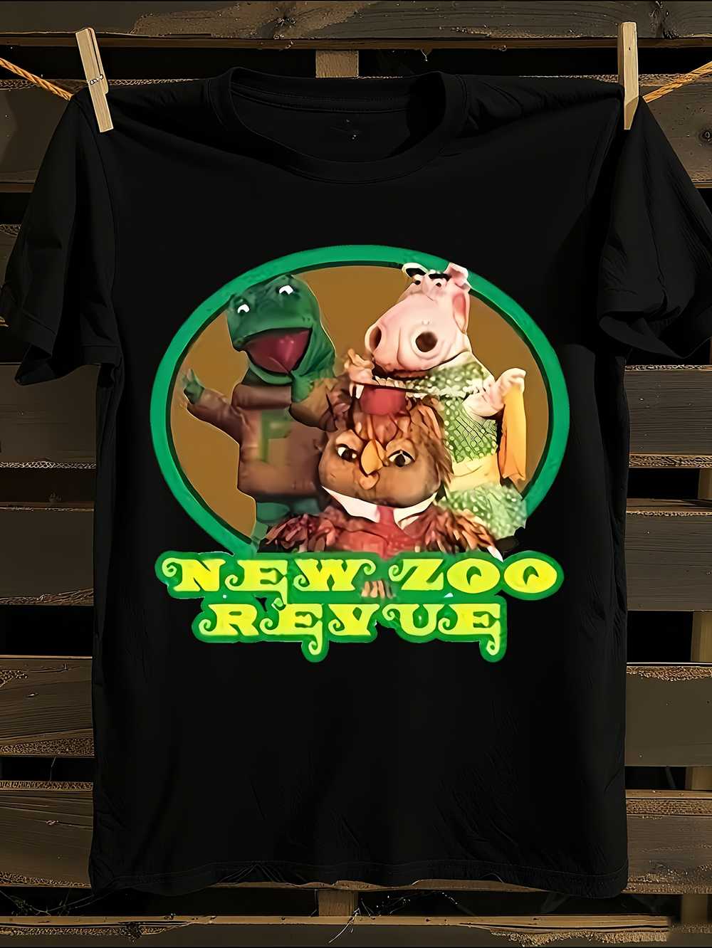 

THE NEW ZOO REVIEW 1970s Vintage Graphic T-Shirt XXL